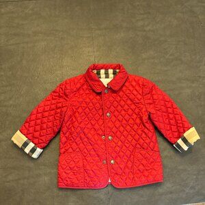 Burberry Quilted Jacket Size 2Y